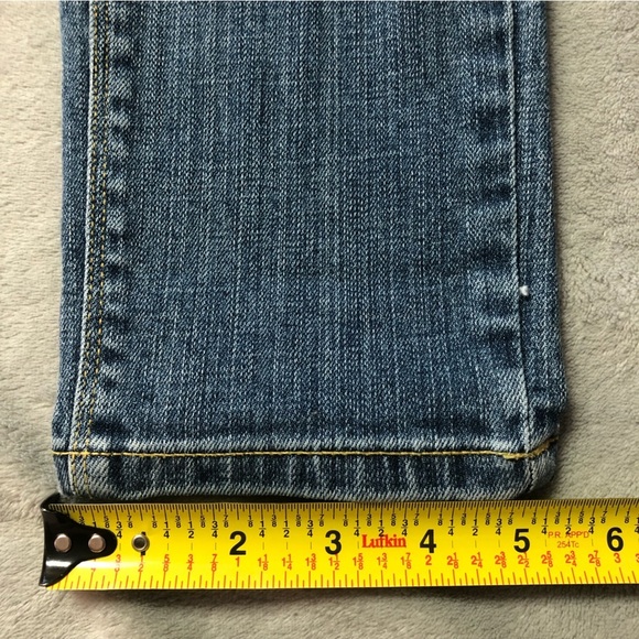 Lee 101+ Crop Distressed Ankle Denim Jeans - Picture 10 of 10